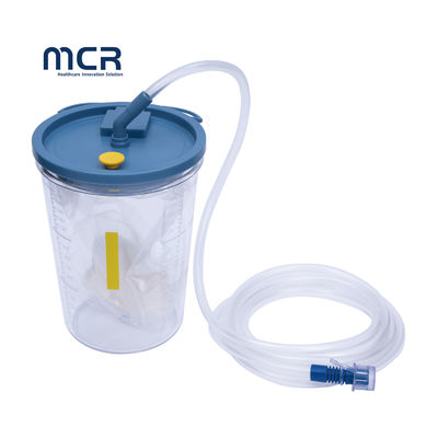 ভালো দাম মেডিকেল সাপ্লাই এককালীন 1500cc 2500cc Suction Liner And Canister With Solidifier-Suction Canisters And Liner অনলাইন