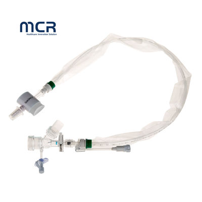ভালো দাম Disposable Closed Suction Tube Luer Lock Push-pull Switch Double Rotary Joint 72 Hours অনলাইন
