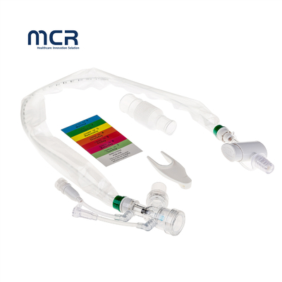 Y অ্যাডাপ্টার ডাবল সুইভেল সংযোগকারী FDA ISO13485 সহ বন্ধ শোষণ ক্যাথেটার
