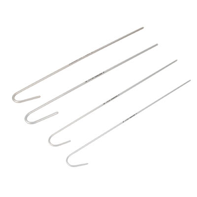 ভালো দাম এন্ডোট্রাচিয়াল টিউব সহায়তা জন্য নমনীয় অ্যালুমিনিয়াম এবং মেডিকেল গ্রেড পিভিসি সহ একক মেডিকেল ইনটুবেশন স্টিলেট অনলাইন